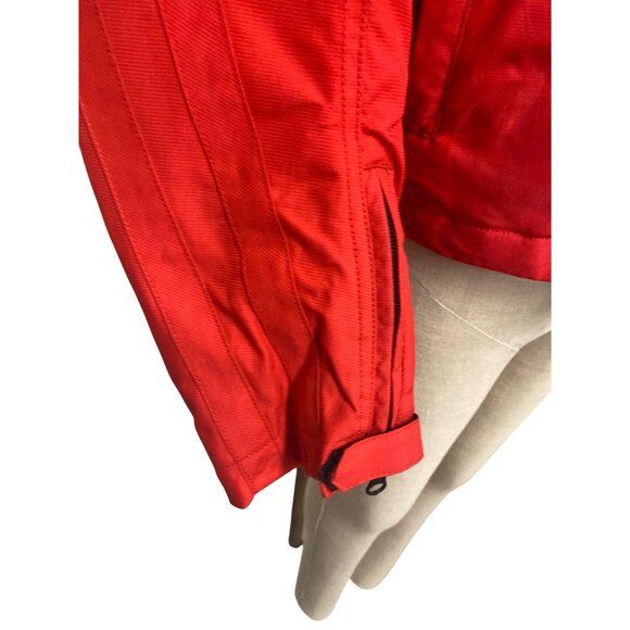 MotoGP Red Jacket With Zipper & Button Front Closure Unisex Large Polyester Bike - Picture 4 of 16